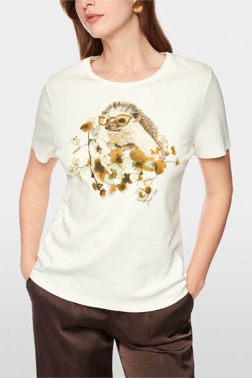 Decorative Hedgehog Tee