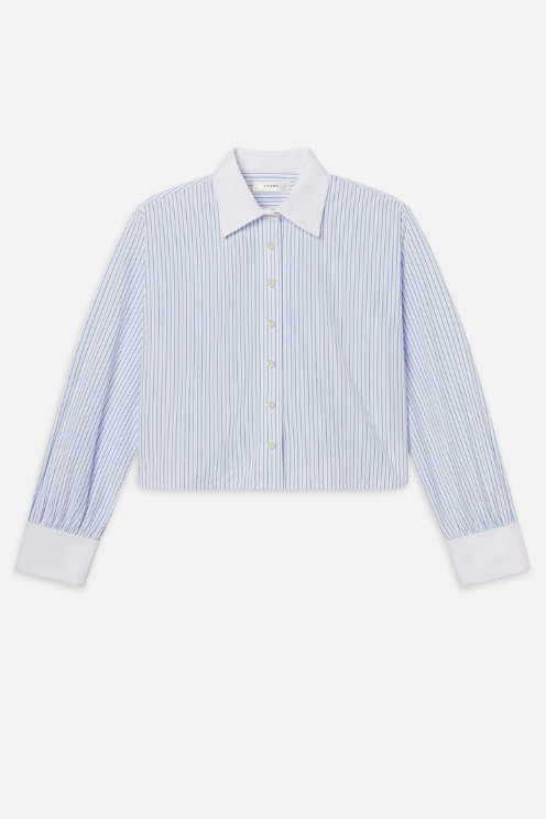 The Charles Shirt Oxford Blue Multi