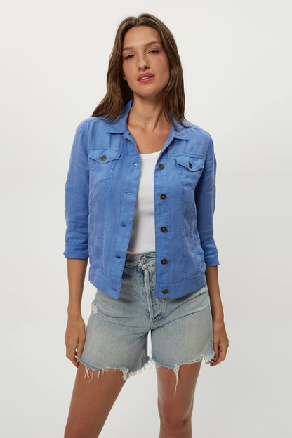 Jean Linen Jacket