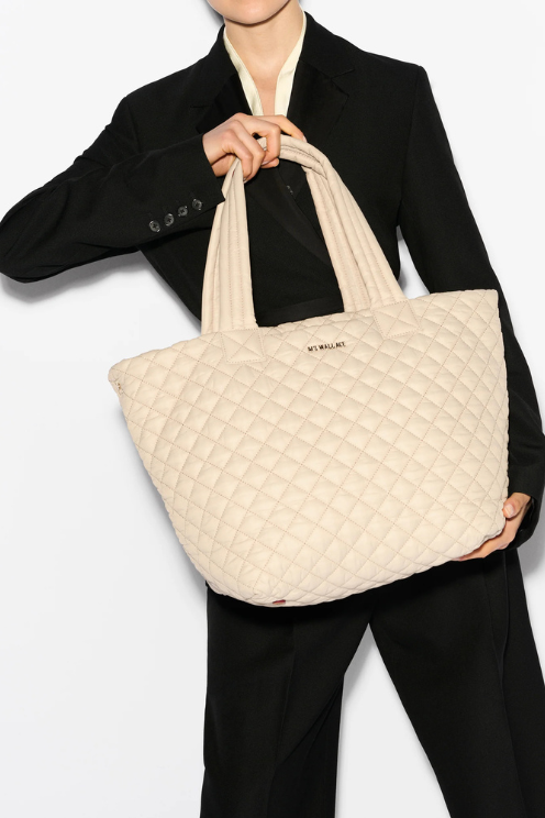 Buff Medium Metro Tote Deluxe