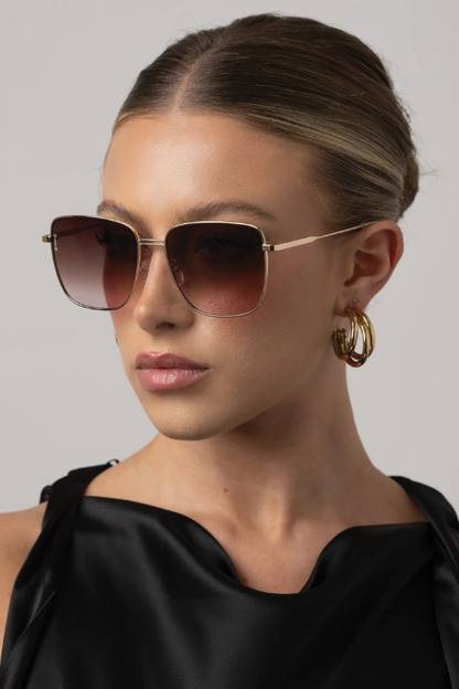 Rita - Gold/Brown to Pink Fade
