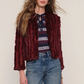 Rosa Jacket in Sangria