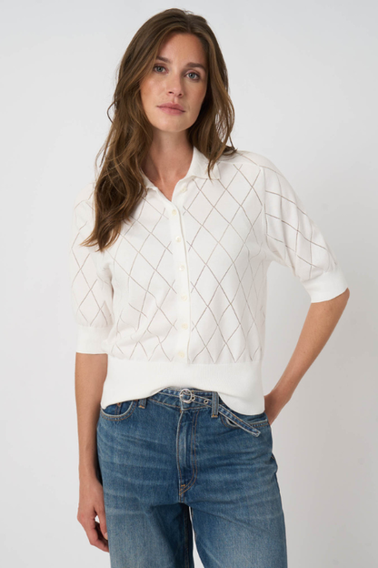Superfine Cotton Polo Knit