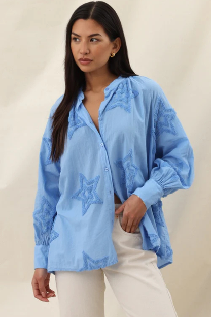 Estelle Jacquard Star Shirt