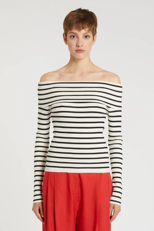 Ribbed Viscose Sweater