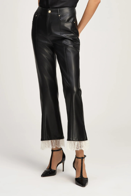 Vegan Leather Roxie Lace Maisie Pant