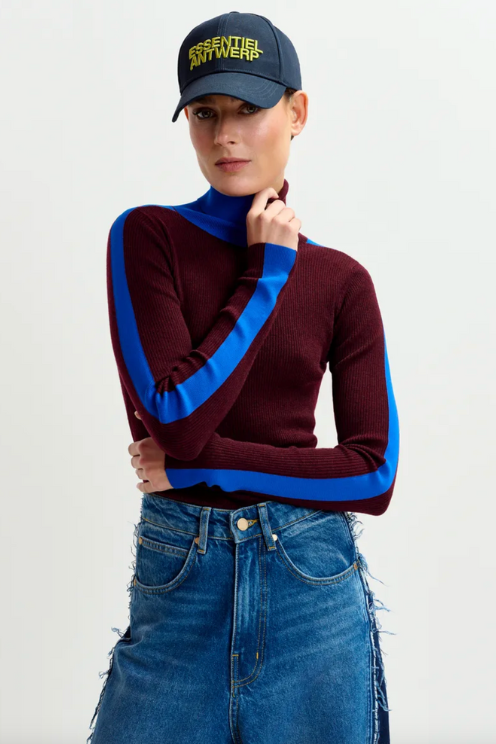 Iffort Contrast Turtleneck