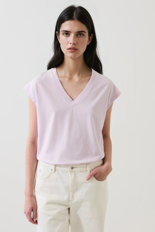 Sublime Reactive Pima Cotton Stretch Dolman V-Neck