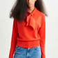 Cashmere Bow Tie Sweater