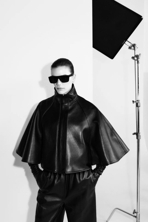 Orvik Leather Cape