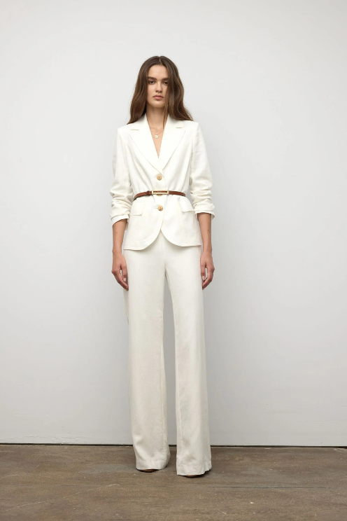 Wide Leg Linen Pant