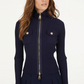 Ribbed Zip Cardigan