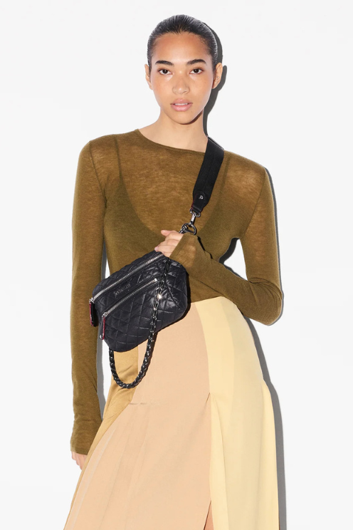 Black Small Crosby Crossbody Sling