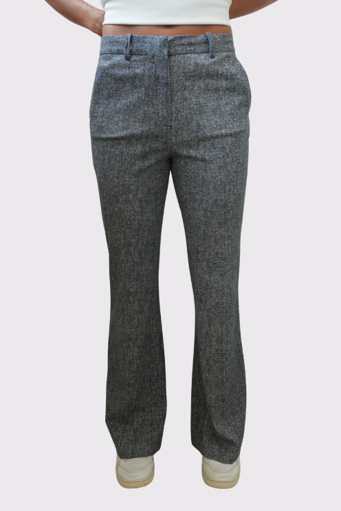 Tailored Trouser – Navy Mélange