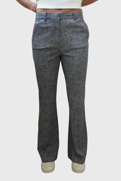 Tailored Trouser – Navy Mélange