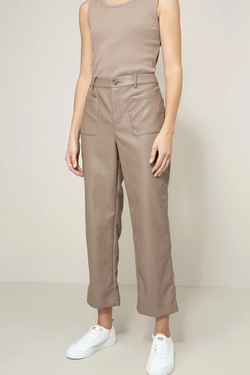 Vegan Leather Pants