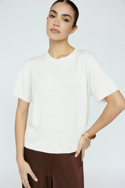 Cashmere Blend Tee