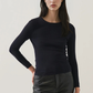 Merino Wool Fitted Crewneck
