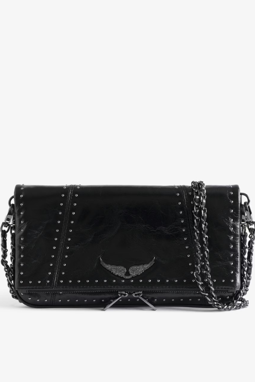 Rock Vintage Patent Studs Clutch