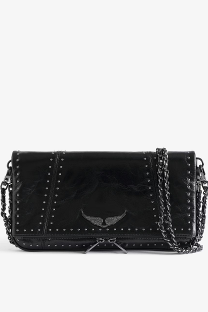 Rock Vintage Patent Studs Clutch