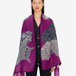 Chouette Wool Scarf – Purple