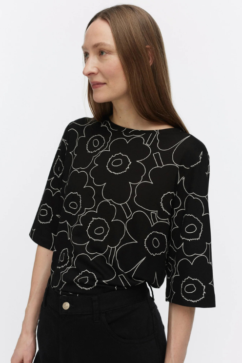 Kollaasi Piirto Unikko Jersey shirt