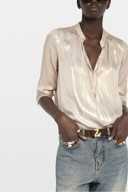 Satin Tink Blouse