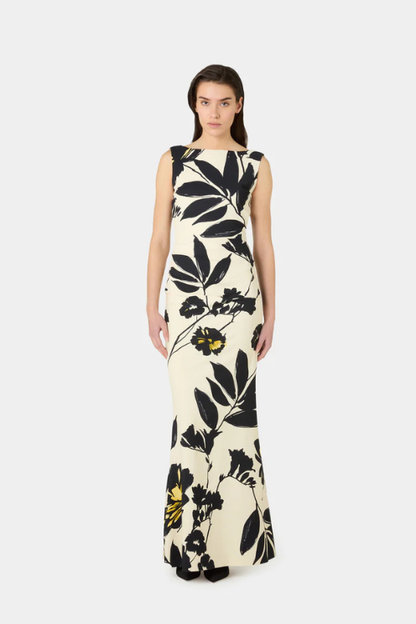 Ajour Printed Gown