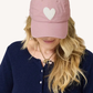 KR Imperfect Chenille Heart Hat