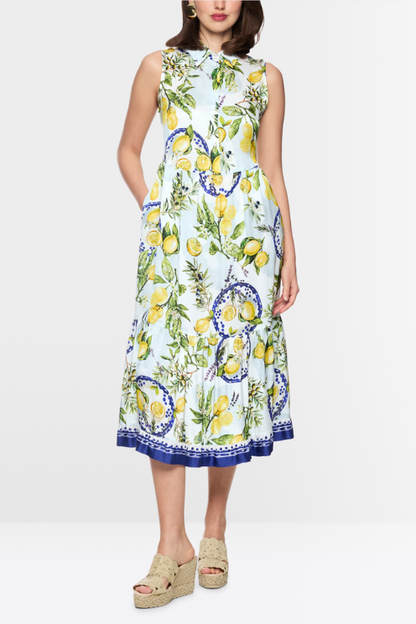 Mediterranean Sleeveless Dress