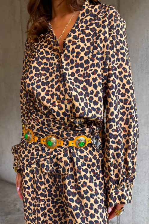 Lucia Leopard Miley Shirt