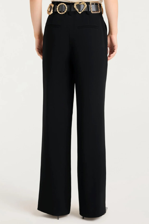 Gold Belt Ester Pant