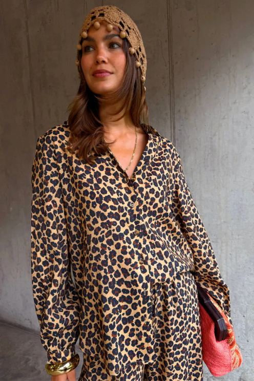 Lucia Leopard Miley Shirt