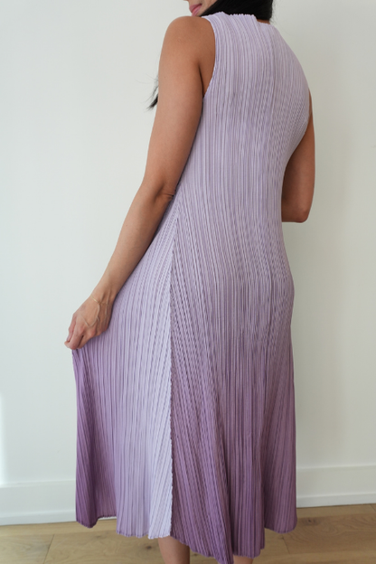 Long Estrella Dress - Foggy Lavender