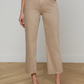 Wanda Cropped Wide-Leg Jean - Biscuit