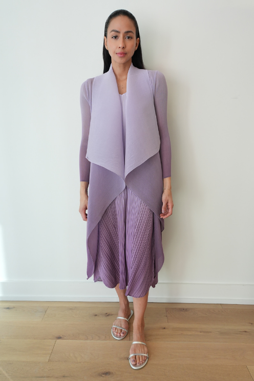 Alquema Collare Coat - Foggy Lavender