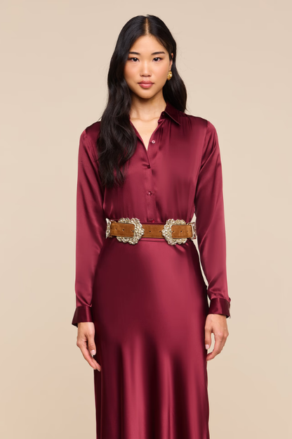 Tyler Blouse Merlot