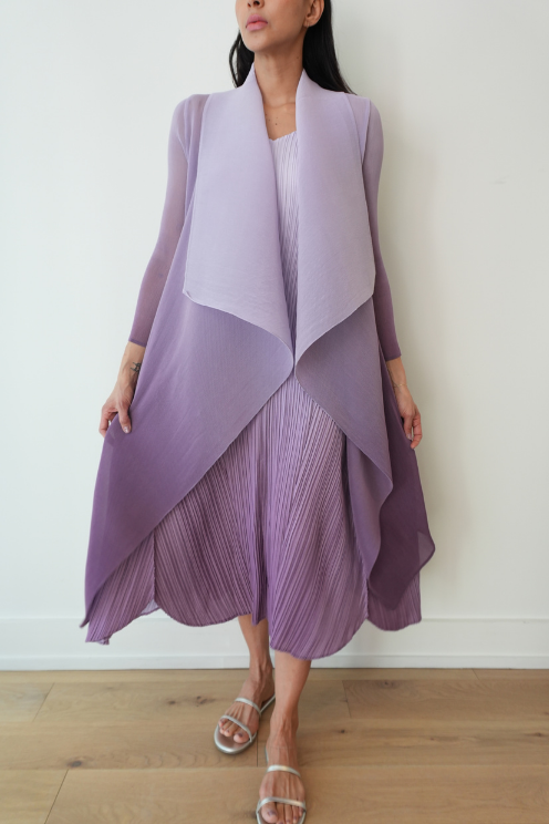Alquema Collare Coat - Foggy Lavender
