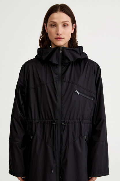Drawstring Rain Shell