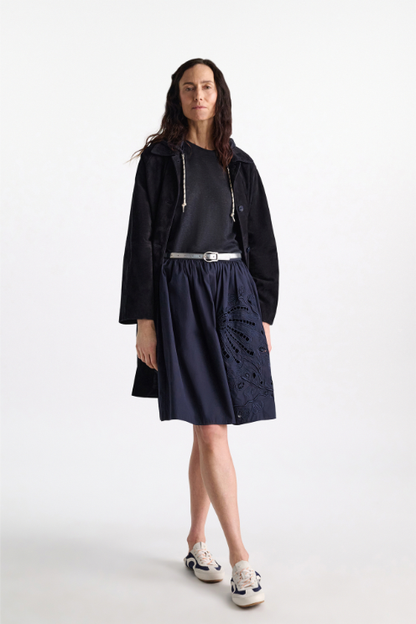 Mirrored Metallic Leather Belt