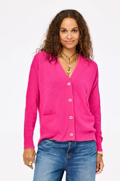 Jackie Crossover Cashmere Cardigan