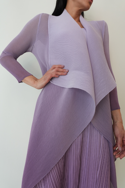 Alquema Collare Coat - Foggy Lavender