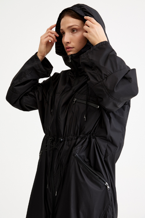 Drawstring Rain Shell