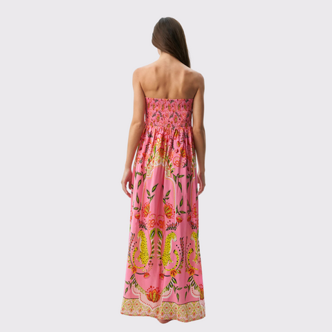 Taj Julian Dress in Yucatan Flowers