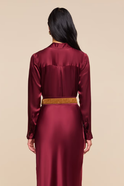 Tyler Blouse Merlot