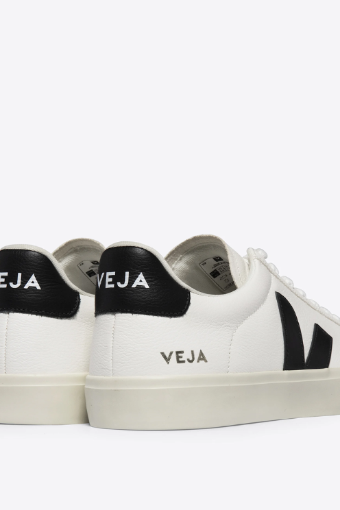 Campo Leather White Black