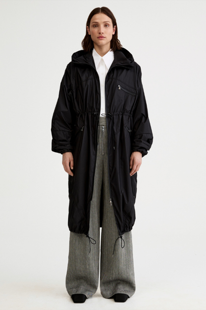 Drawstring Rain Shell