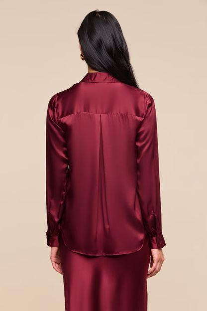 Tyler Blouse Merlot