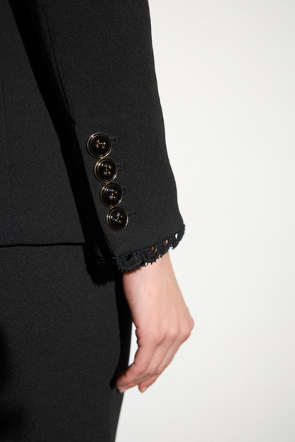 Galgo Lace Trim Blazer