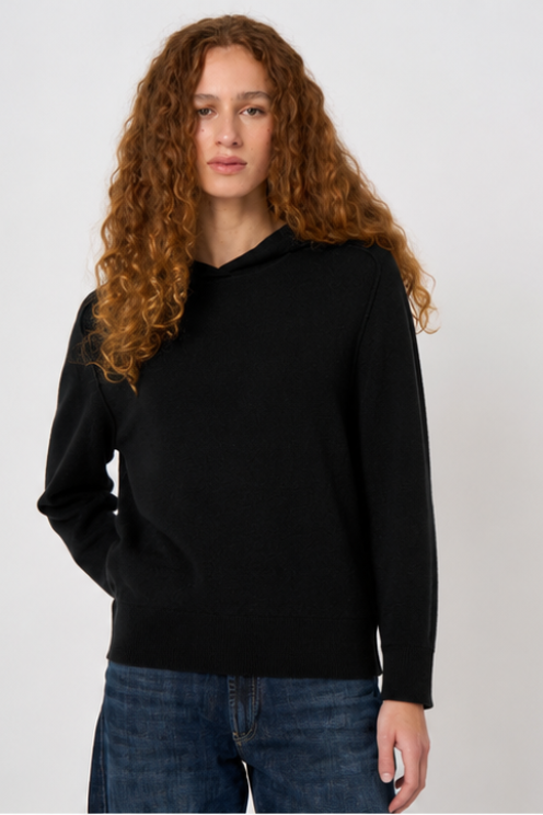 Knit Hoodie Sweater